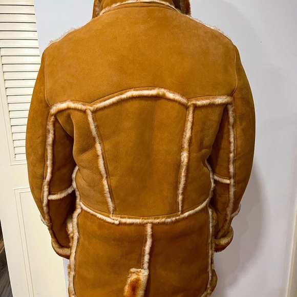 Men’s Pat Garrett Sickafus genuine Sheepskin coat size 42. Great condition. - Picture 8 of 9